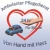 Logo Ambulanter Pflegedienst von Hand mit Herz