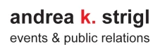 Logo andrea k. strigl - events & public relations GmbH