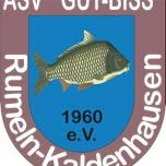 Logo Angelsportverein ""Gut Biss"" 1960