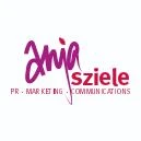 Logo anja sziele PR