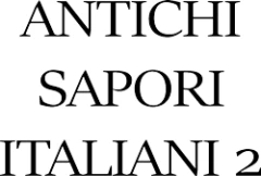 Antichi Sapori Italiani 2 Wedel