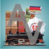 Logo Antikhandel und Modelleisenbahn A & V Ines Junghänel