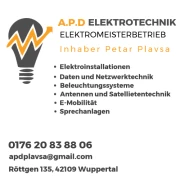 APD Elektro Meisterbetrieb Elektrotechnik Wuppertal