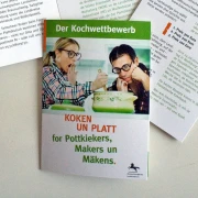 Wettbewerb für einen plattdeutschen Kochwettbewerb