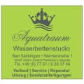 Aquatraum Wasserbetten Studio Bad S&auml;ckingen