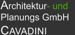 Logo Architektur-und Planungs GmbH Cavadini