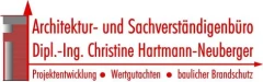 Logo Architektur- und Sachverständigenbüro Dipl.-Ing. Christine Hartmann-Neuberger