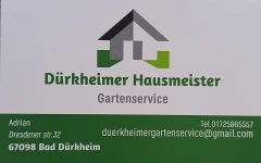 Arian M. D&uuml;rkheimer Hausmeister und Gartenservice Hausmeisterservice Bad D&uuml;rkheim
