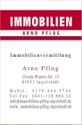 Arno Pflug Immobilien Ingolstadt