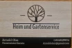 Logo Arnold Olm Heim- und Gartenservice