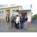 Vor dem Atelier