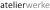 Logo atelierwerke Ivo M. Hartmann