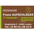 Aufschl&auml;ger Franz Rechtsanwalt Landau an der Isar