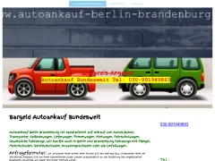 Autoankauf Berlin Brandenburg Berlin