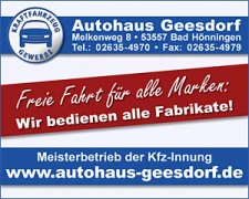 Autohaus Geesdorf Bad H&ouml;nningen