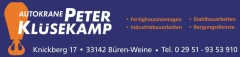 Logo Autokrane Peter Kl&uuml;sekamp
