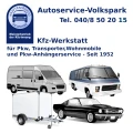 Kfz-Werkstatt f&uuml;r Pkw, Wohnmobile, Transporter und Anh&auml;nger