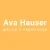Logo Ava Hauser advice + experience