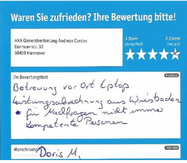 Axa Generalvertretung Andreas Cordes Hannover Oberricklingen Offnungszeiten Telefon Adresse
