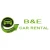 Logo B&E Car rental