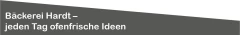 Logo B&auml;ckerei Hardt