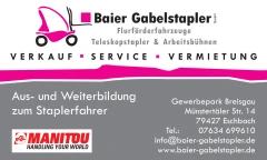 Baier Gabelstapler GmbH Eschbach