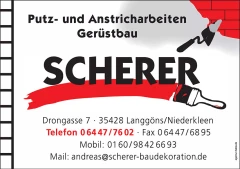 Baudekoration Andreas Scherer Langg&ouml;ns