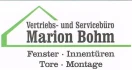Logo Bauelemente Bohm Vertriebs- und Serviceb&uuml;ro M. Bohm