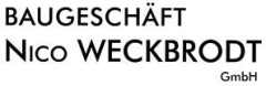 Logo Baugeschäft Nico Weckbrodt GmbH