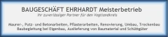 Logo Baugeschäft René Ehrhardt Baugeschäft