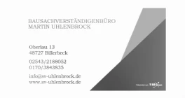 Bausachverständigenbüro Martin Uhlenbrock Billerbeck