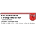 Bauunternehmen Christoph Holl&auml;nder D&uuml;lmen