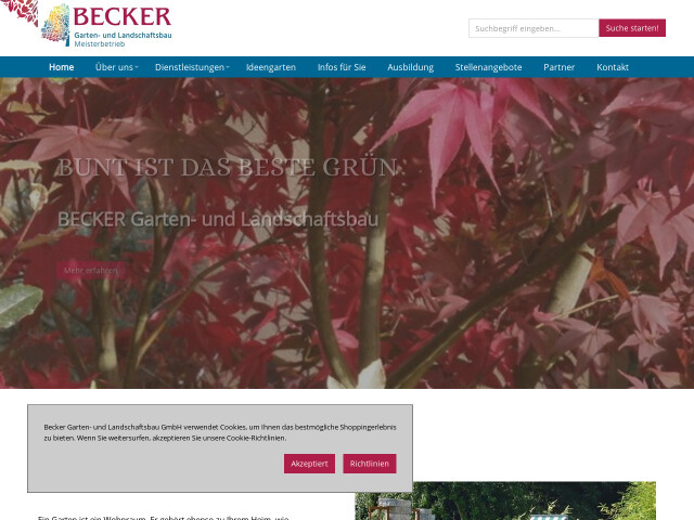 Becker Garten Und Landschaftsbau Gmbh Tel 02202 9817 Galabau Becker De