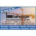 Behringer Bauunternehmen GmbH Kreuzwertheim
