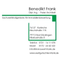 Benedikt Frank - Immobilienbewertung - Sachverst&auml;ndigenb&uuml;ro Bad S&auml;ckingen Bad S&auml;ckingen