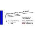 Benz Dipl.-Ing.(FH) GmbH Geislingen
