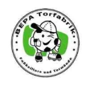 Logo BEPA-Torfabrik-Fußballtore und Torwände