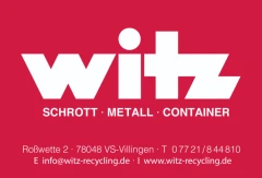 Bernd Witz GmbH Schrott - Metall - Container Villingen-Schwenningen