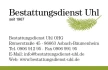 Logo Bestattungsdienst Uhl OHG