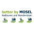 Logo better by MOSEL GmbH Radtouren und Wanderreisen
