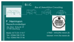BIC-Herrmann Bausachverständigenbüro Duisburg