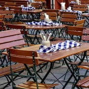 Biergarten "AM BACH" Kurort Rathen, Sachsen