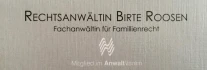 Logo Birte Roosen Rechtsanwaltskanzlei