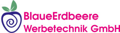 Logo BlaueErdbeere Werbetechnik GmbH