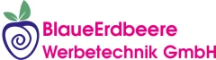 Logo BlaueErdbeere Werbetechnik GmbH