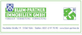 Logo Blum + Partner Immobilien GmbH