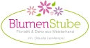 Logo Blumenstube Floristik und Deko Inhaberin Claudia Leinkenjost