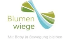 Logo Blumenwiege - mit Baby in Bewegung