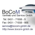 Logo BoCoM Vertrieb u. Service GmbH Frankiersysteme