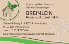 Breinlein Hausmeisterservice GbR Pfaffenhofen